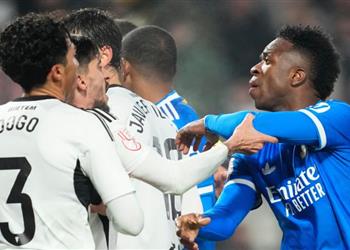 عقوبة قاسية ضد مشجع بسبب فينيسيوس جونيور