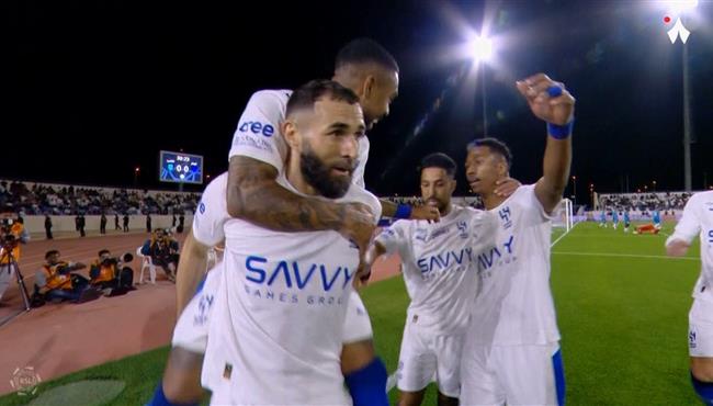 اهداف مباراة الهلال والاخدود 6 0 الدوري السعودي