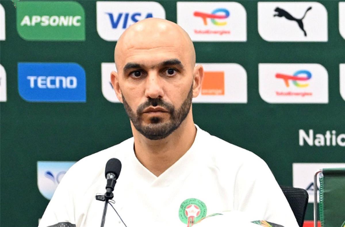 وليد الركراكي يتقدم باستقالته من تدريب منتخب المغرب 