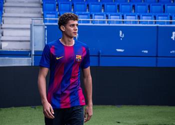 فيديو حمزة عبد الكريم يشارك في تدريبات برشلونة أتلتيك قبل مباراة بارباسترو