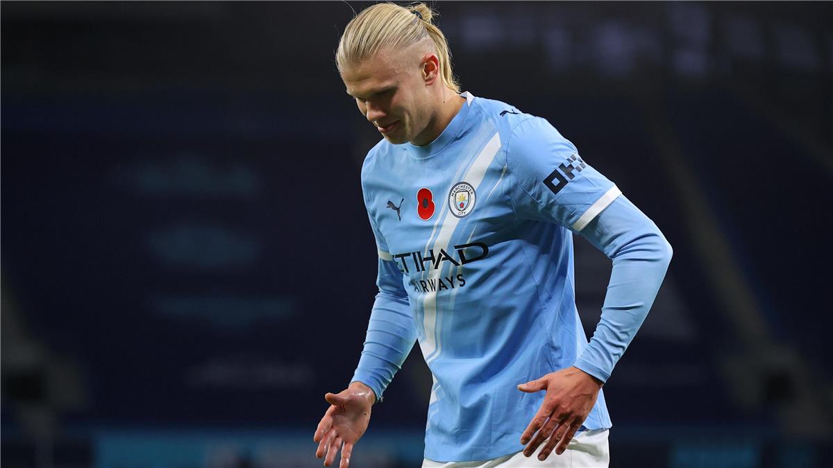 هالاند يسعى لتغيير رقمه السلبي في مباراة مانشستر سيتي وليفربول بـ الدوري الإنجليزي