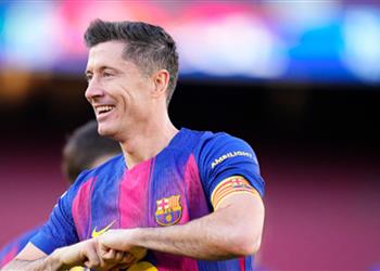 ترتيب هدافي الدوري الإسباني بعد هدف ليفاندوفسكي في مباراة برشلونة ومايوركا