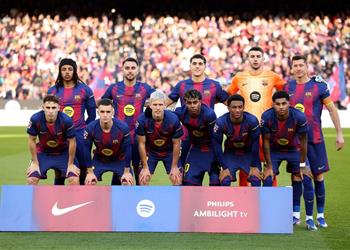 رجل مباراة برشلونة وريال مايوركا في الدوري الإسباني