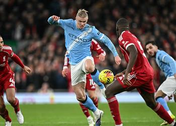 ترتيب هدافي الدوري الإنجليزي بعد هدف هالاند أمام ليفربول