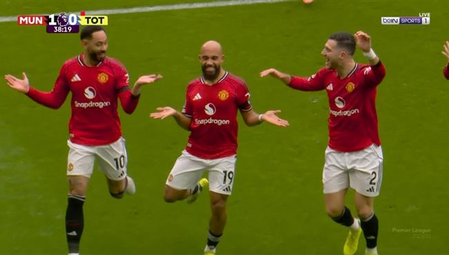 هدف مبويمو في مرمي توتنهام بالدوري الانجليزي