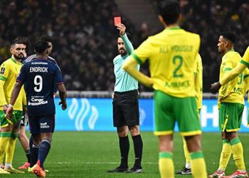 فيديو بمشاركة مصطفى محمد ليون يهزم نانت وإندريك يغادر ببطاقة حمراء