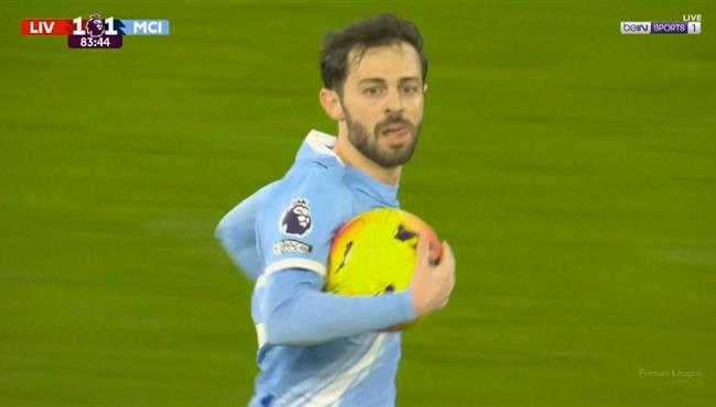 هدف تعادل مانشستر سيتي مع ليفربول 1 1 الدوري الانجليزي