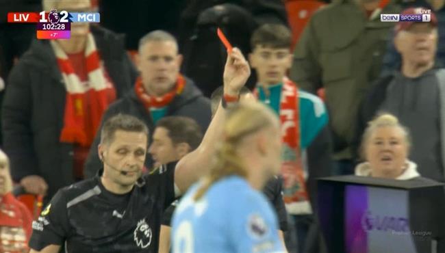 طرد سوبوسلاي امام مانشستر سيتي بالدوري الانجليزي