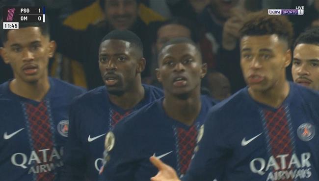 اهداف مباراة باريس سان جيرمان ومارسيليا في الدوري الفرنسي