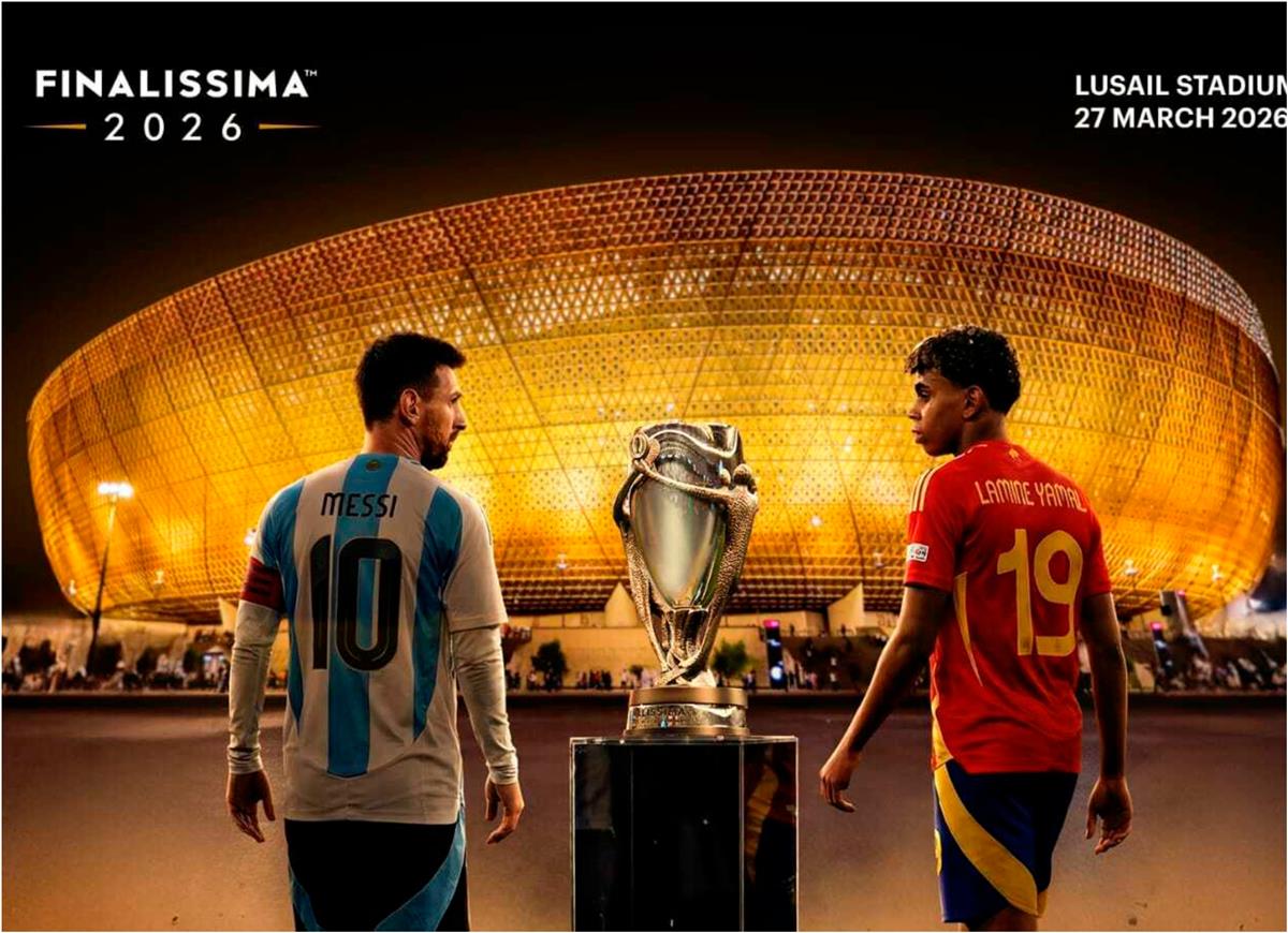 مصير نهائي الفايناليسما في قطر بين الأرجنتين وإسبانيا بعد صواريخ إيران 