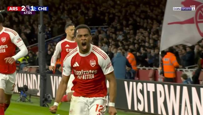 هدف ارسنال الثاني في مرمي تشيلسي بالدوري الانجليزي