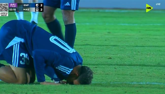 هدف حامد عبدالله في مرمي المصري بالدوري المصري