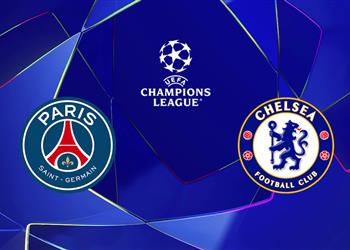 موعد والقناة لمباراة باريس سان جيرمان وتشيلسي اليوم في دوري أبطال أوروبا والمعلق