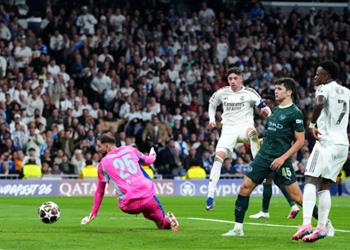 فيديو الهاتريك فالفيردي يسجل هدف ريال مدريد الثالث أمام مانشستر سيتي