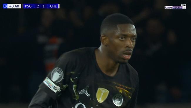 هدف عثمان ديمبلي في مرمي تشيلسي بدوري ابطال اوروبا