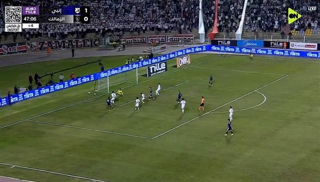 تصدي المهدي سليمان يحرم انبي من تسجيل هدف بالدوري المصري