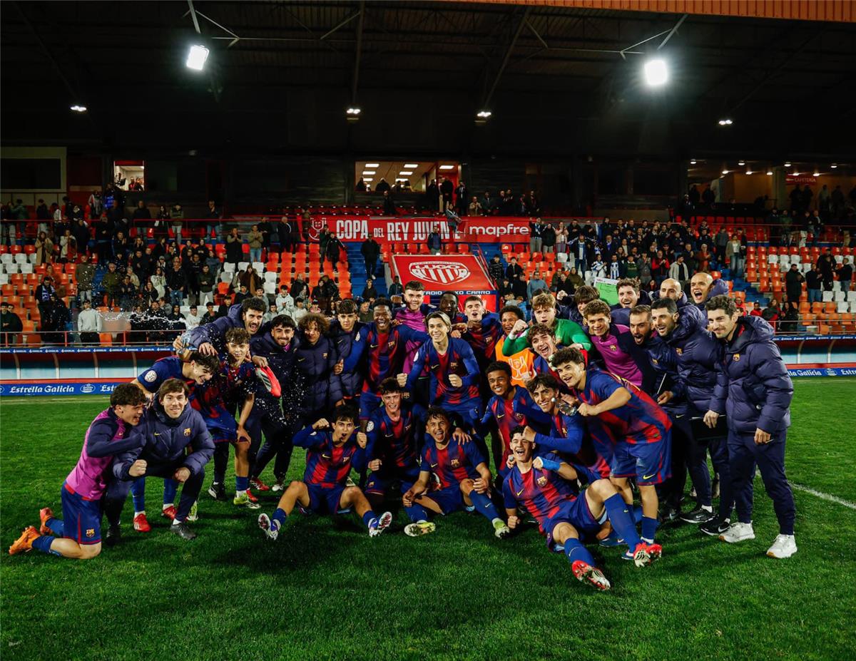 بمشاركة حمزة عبد الكريم .. برشلونة تحت 19 عامًا يهزم ديبورتيفو لاكورونيا ويبلغ نهائي كأس إسبانيا للشباب 