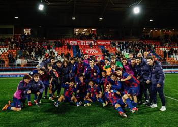 بمشاركة حمزة عبد الكريم برشلونة تحت 19 عام ا يهزم ديبورتيفو لاكورونيا ويبلغ نهائي كأس إسبانيا للشباب