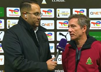 مدرب الجيش الملكي هدف بيراميدز من ضربة حظ وسنقاتل للتأهل إلى نصف النهائي