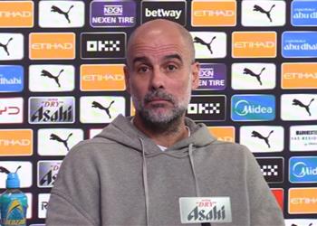 جوارديولا تطلقون النار علي وقت الهزيمة وعند الفوز تشيدون بي وتقولون بيب عبقري