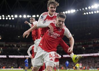 ترتيب هدافي الدوري الإنجليزي بعد هدف جيوكيريس في مباراة آرسنال وإيفرتون