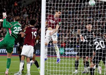 فيديو مافروبانوس يسجل هدف تعادل وست هام أمام مانشستر سيتي