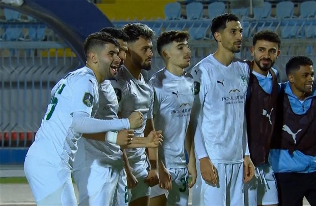 فيديو | صلاح محسن يُسجل هدف المصري الأول أمام شباب بلوزداد