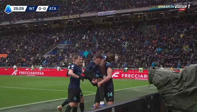 اهداف مباراة انتر ميلان واتالانتا 1 1 الدوري الايطالي