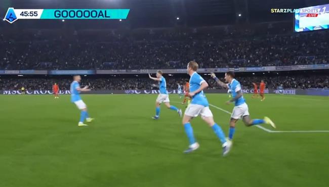 اهداف مباراة نابولي وليتشي (21) الدوري الايطالي