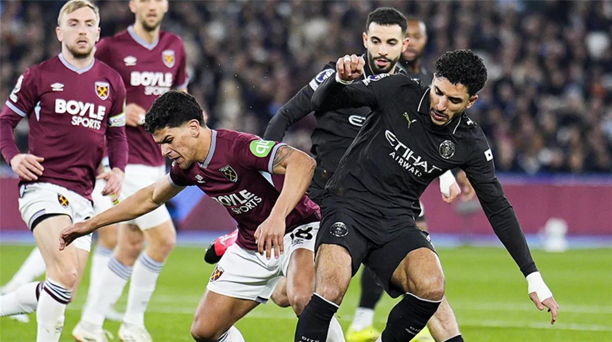 تقييم عمر مرموش في مباراة مانشستر سيتي ووست هام بـ الدوري الإنجليزي 