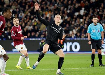 رجل مباراة مانشستر سيتي ووست هام في الدوري الإنجليزي