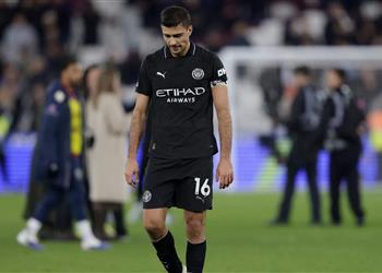 رودري بعد التعادل مع وست هام لم نعد البطل الخارق والوقت ليس مناسب ا للوم أحد