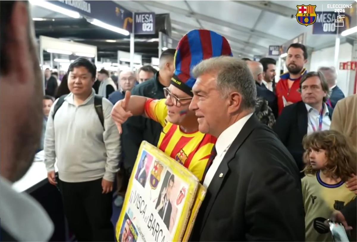 لابورتا عن انتخابات برشلونة: يوم تاريخي.. وهذا موقف فليك واللاعبين من التصويت 