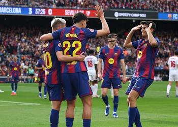 موعد مباراة برشلونة القادمة بعد الفوز على إشبيلية في الدوري الإسباني