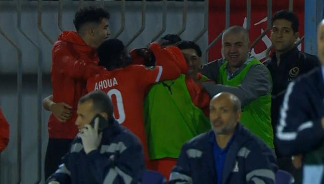 هدف تعادل شباب بلوزداد القاتل مع المصري 1 1 كأس الكونفيدرالية