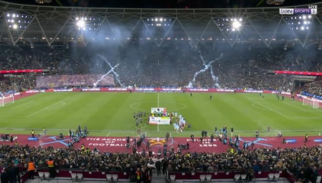 ملخص مباراة مانشستر سيتي ووست هام 1 1 الدوري الانجليزي