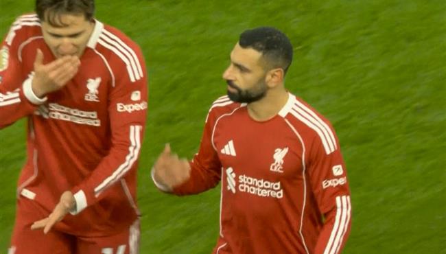 رد فعل مثير من محمد صلاح بعد نهاية مباراة ليفربول وتوتنهام
