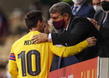 لابورتا ميسي سيرتبط بـ برشلونة بالطريقة التي يريدها