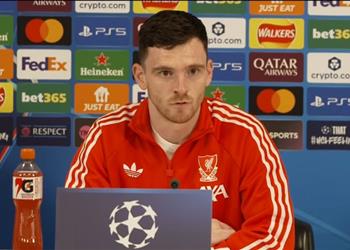 روبرتسون قبل لقاء جالطة سراي لا يمكننا الاستسلام أمام نتائجنا المتواضعة ونواجه ضغط ا شديد ا في ليفربول