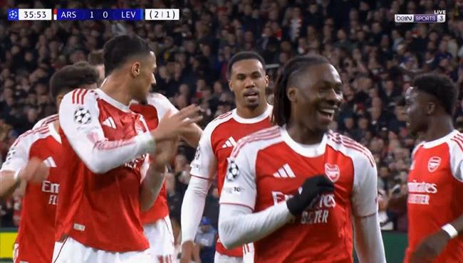 اهداف مباراة ارسنال وباير ليفركوزن في دوري ابطال اوروبا
