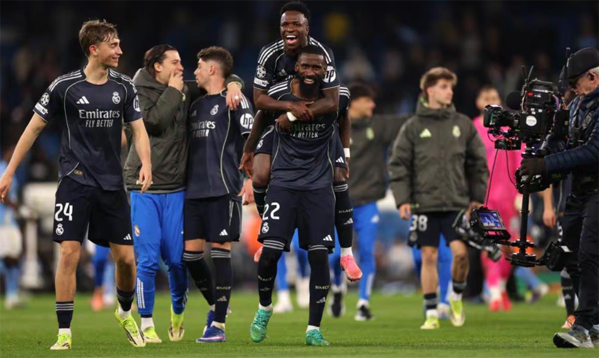 رجل مباراة مانشستر سيتي وريال مدريد في دوري أبطال أوروبا