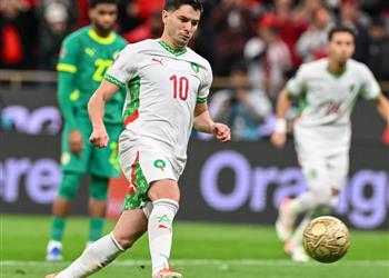 فيديو رد فعل إبراهيم دياز بعد قرار كاف بمنح لقب كأس أمم إفريقيا لـ المغرب