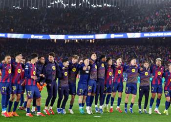 رجل مباراة برشلونة ونيوكاسل في دوري أبطال أوروبا