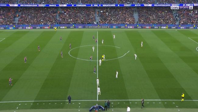 ملخص مباراة برشلونة ونيوكاسل 7 2 دوري ابطال اوروبا