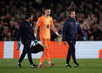 برشلونة يعلن موقف خوان جارسيا من مباراة رايو فاليكانو