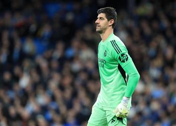 المباريات التي يغيبها كورتوا عن ريال مدريد