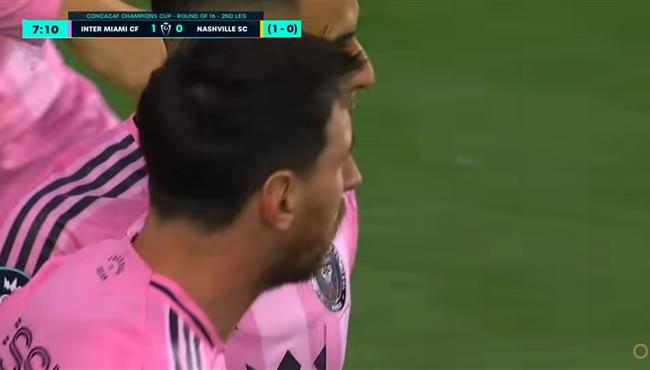 هدف ميسي في مرمي وناشفيل بدوري أبطال كونكاكاف