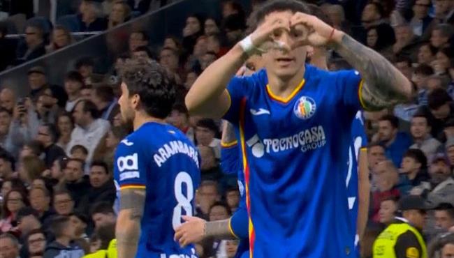 هدف خيتافي الاول الرائع في مرمي ريال مدريد بالدوري الاسباني