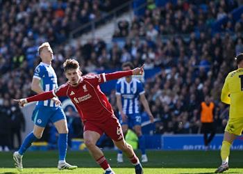 فيديو كيركيز يسجل هدف تعادل ليفربول أمام برايتون في الدوري الإنجليزي