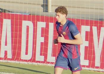 تشكيل شباب برشلونة لمواجهة سي إف دام في الدوري الإسباني موقف حمزة عبد الكريم